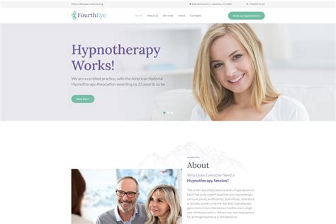 Hypnotherapy Website Templates